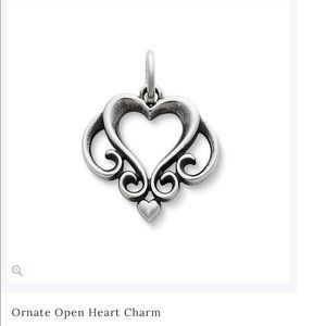 James Avery Sterling Silver Heart Necklace